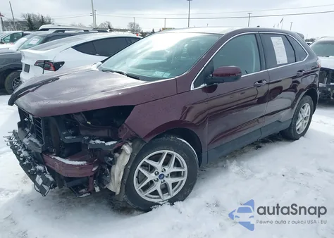 2022 Ford Edge Sel z USA, uszkodzony, nr VIN 2FMPK4J9XNBA82365
